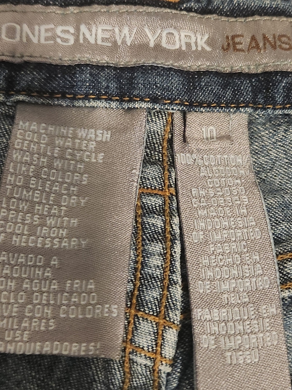 Jones New York Women Blue Denim Jeans